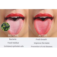 The Great Living Co Ayurvedic Stainless Steel Tongue Cleaner/Scraper Set